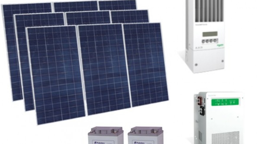 Solar Kit – 2,4Kw – Schneider Electric