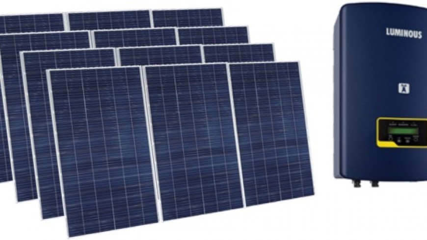 Solar Kit – GRID TIE PV GENERATOR 3kW – LUMINOUS