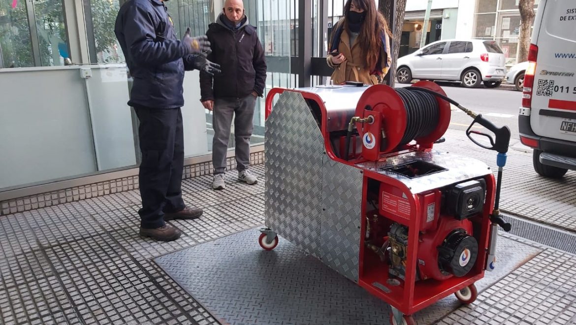 LIBRARY OF THE CONGRESS OF THE NATION. SUSTAINABLE FIRE EXTINGUISHERS AND DECONTAMINATION IGNIX 16 .